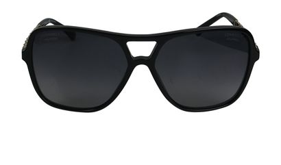 Chanel Polarised Pilot Sunglasses, front view